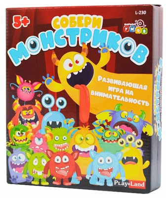 Настольная игра Собери Монстриков