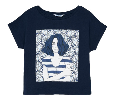 Футболка c коротким рукавом для девочек Mayoral