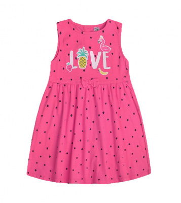Платье для девочек Crockid арбуз на розовом облаке к1234