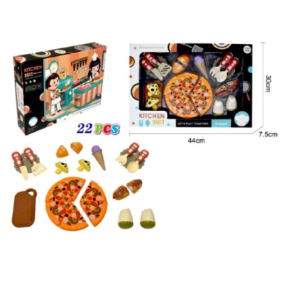 Набор "Продукты" 22 предмета, в/к 44*30,5*7,5 см