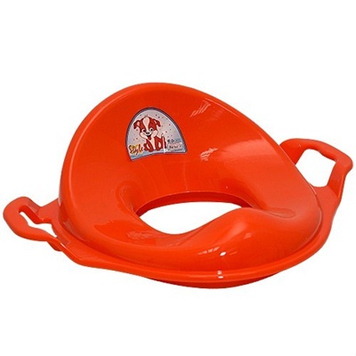 DUNYA Накладка на унитаз (адаптер) с ручками Красный в ассортименте