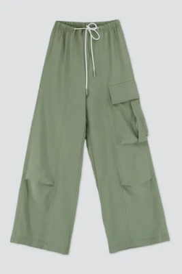 Брюки для девочки Deloras светлый хаки