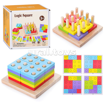 Игра развивающая Логические квадраты