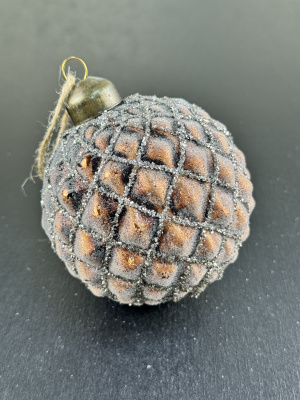 Шар стеклянный MERRY GREEN 8 см 1 шт