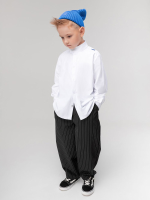 Брюки Bodo черный/белый