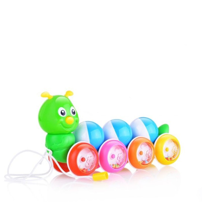 Каталка "Гусеница с шариками"