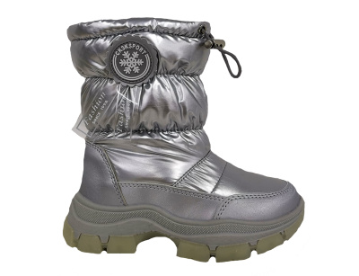 Сапоги для девочки Сказка серебро