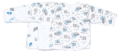 Распашонка на кнопках Кисса футер