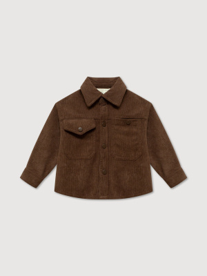 Вельветовая рубашка MIMILAV шоколад