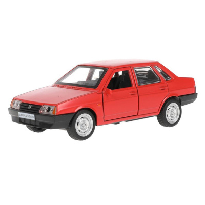 Машина металл LADA -21099 АВТОКЛАССИКА 12 см, двер, баг, ин, асс, дисп. Технопарк