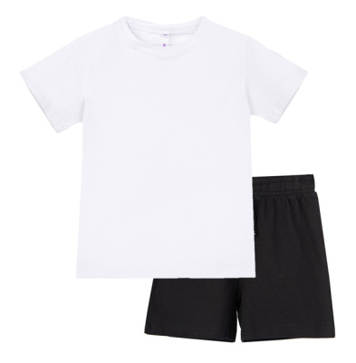 Футболка с коротким рукавом + шорты для девочки PlayToday