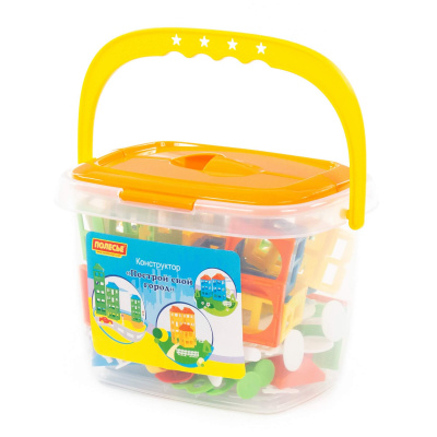 Конструктор Построй свой город Полесье 61 элемент