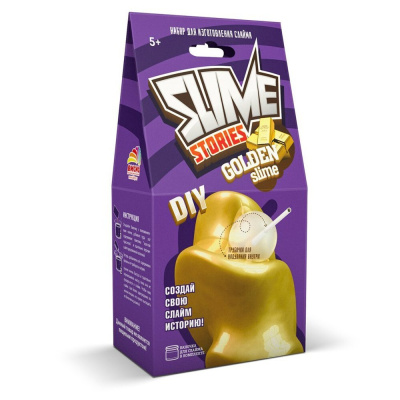 Набор для опытов и экспериментов.Slime Stories.Golden. 924