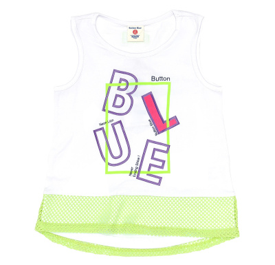 Майка для девочек Button Blue