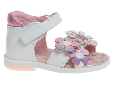 Босоножки для девочки Сказка белый