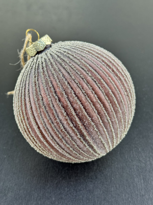 Шар стеклянный MERRY GREEN 10 см 1 шт