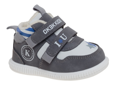 Ботинки для мальчика Сказка серый