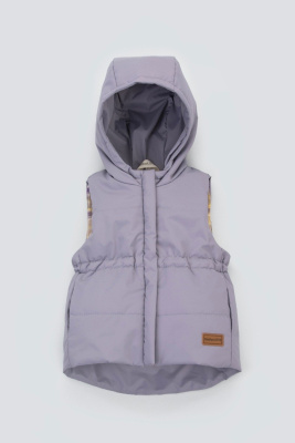 Жилет KiDi Кантри пыльная лаванда