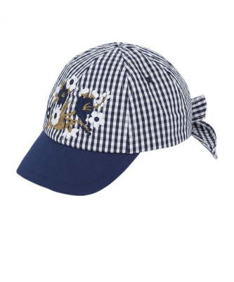 Бейсболка для девочек Чудо-Кроха темно-синий