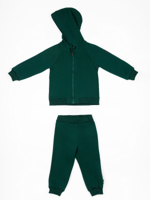 Толстовка + брюки Bodo изумрудный