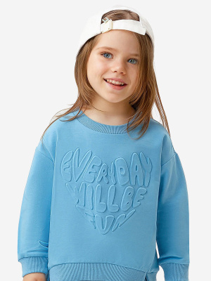 Толстовка для девочки Button Blue