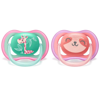 Пустышка силиконовая Avent Ultra Air 2 шт*