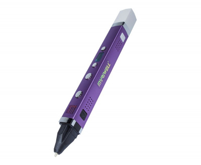 Ручка 3D третьего поколения с ЖК экраном фиолетовая MyRiwell