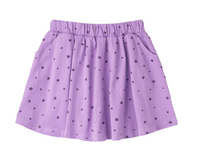 Юбка для девочки Crockid лавандовый звездочки к1278