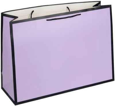 Пакет подарочный МАТОВЫЙ l,лавандовый,190 гр/м2 ЧУДО ПРАЗДНИК в кор.10*12шт