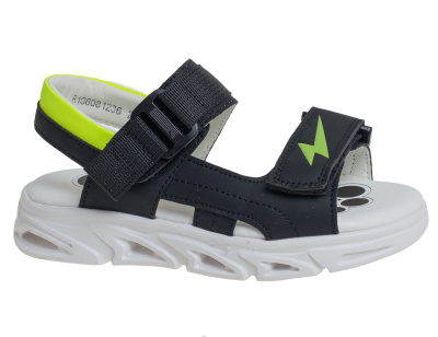 Сандалии для мальчика Сказка черный