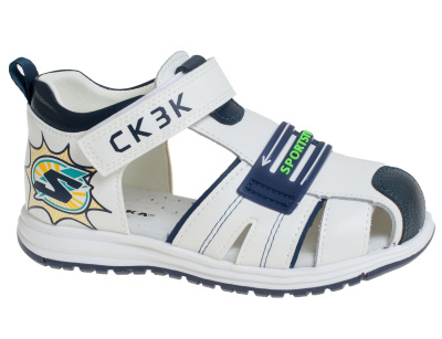 Сандалии для мальчика Сказка белый