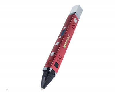 Ручка 3D третьего поколения с ЖК экраном красная MyRiwell