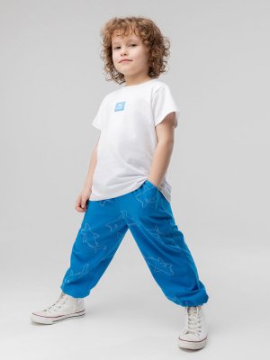 Брюки Bodo синий/белый