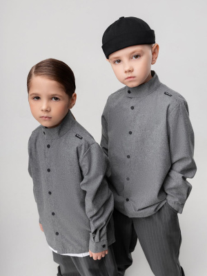 Рубашка Bodo темно-серый