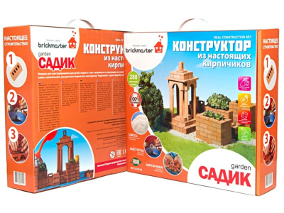 Конструктор из кирпичиков Садик 102