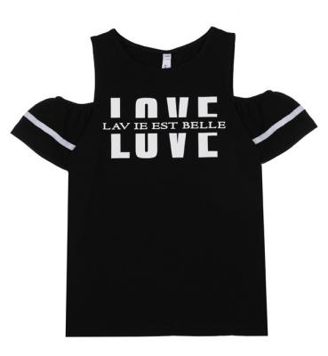 Футболка с коротким рукавом для девочки PlayToday