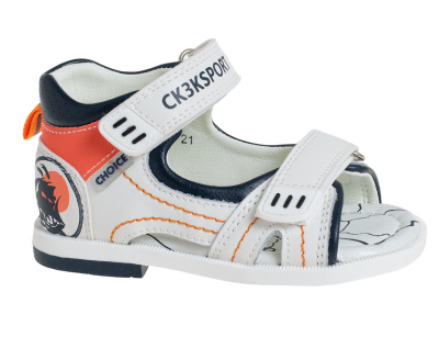 Сандалии для мальчика Сказка белый