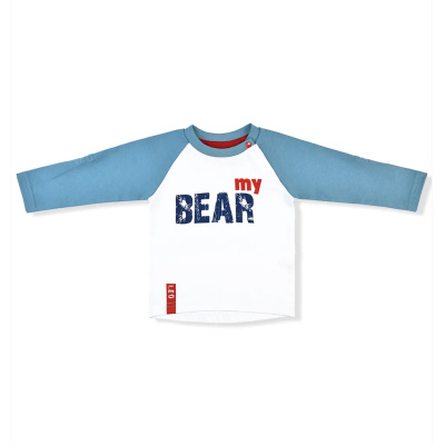 Кофточка LEO BEAR серо-голубой