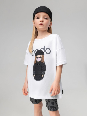 Футболка с коротким рукавом Bodo белый