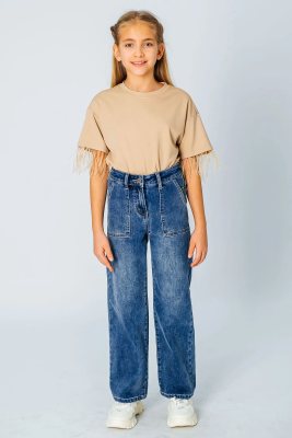 Джинсы для девочки Deloras 