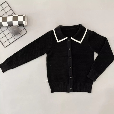 Кардиган для девочки Colabear черный