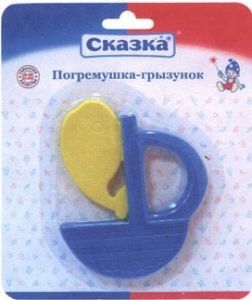 1627 Погремушка- прорезыватель Кораблик