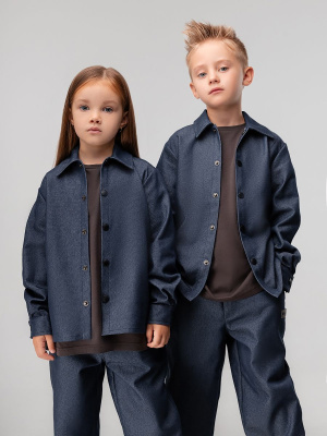 Рубашка Bodo темно-синий