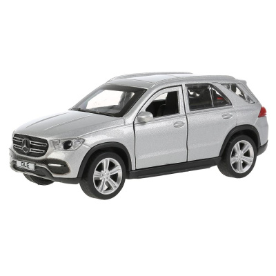 Машина металл MERCEDES-BENZ GLE 12 см, двери, багажник, серебристый Технопарк