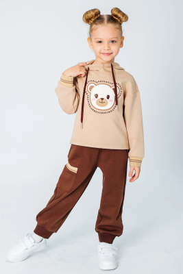 Толстовка для девочки Deloras бежевый