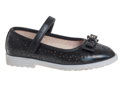 Туфли для девочки Сказка черный