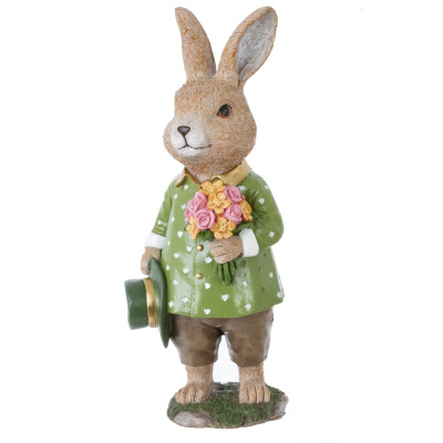 Фигурка декоративная Заяц L9,5 W9 H25 см