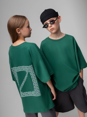 Футболка с коротким рукавом Bodo изумрудный