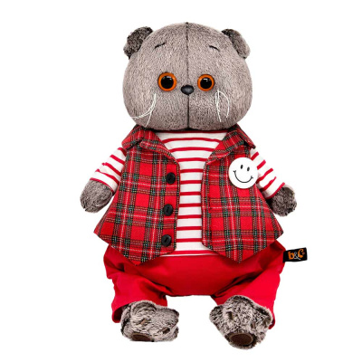 Басик в красно-белом комплекте Ks22-260