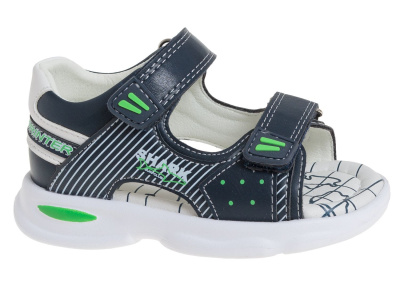 Сандалии для мальчика Сказка темно-синий